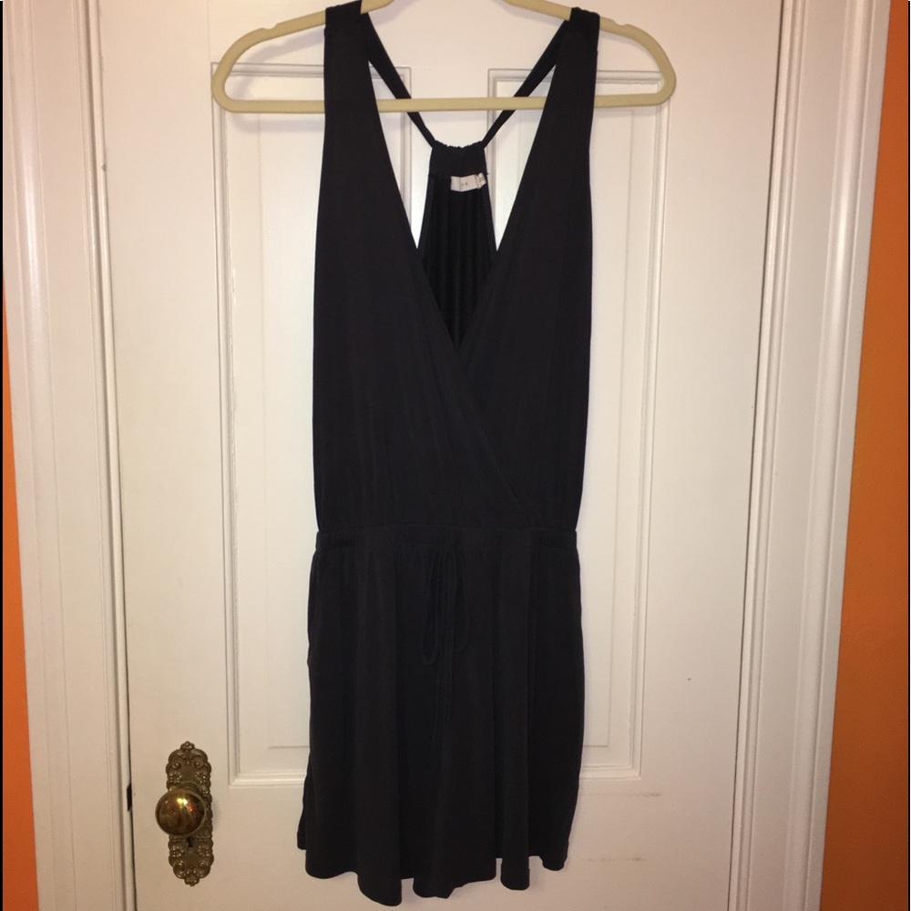 Black Lush Romper